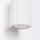 Wandlampe Weiß klein H: 10 cm GU10 aus Aluminium