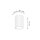 Wandlampe Weiß klein H: 10 cm GU10 aus Aluminium