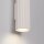 Wandlampe indirekt 2x GU10 H: 20 cm Creme Modern