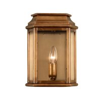 Handgefertigte Wandlampe SINCLAIR Messing Vintage