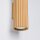 Applique murale Up Down H : 20 cm en or GU10 2 flammes aluminium