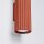 Wandleuchte Modern Up Down Rot GU10 2 flammig B:6,5 cm