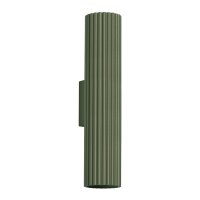 Wandleuchte Up Down Aluminium H: 30 cm Gr&uuml;n GU10...