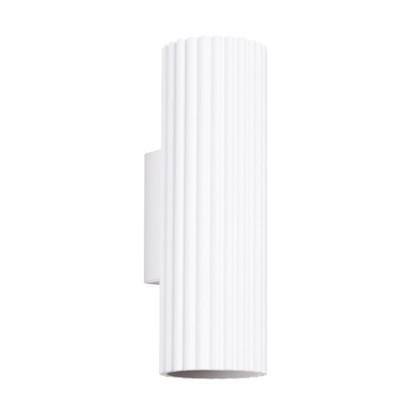 Up Down Wandlampe Innen Weiß GU10 2 flammig T:8,5 cm