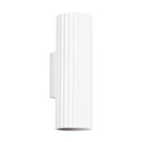 Applique intérieure petite H : 20 cm Blanc 2x GU10...