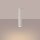 Lampe de plafonnier étroite Ø 6,5 cm H : 40 cm en Crème Moderne