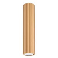 Aufbauspot GU10 D: 6,5 cm H: 30 cm Aufputz in Gold Modern