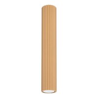 Aufputz Deckenspot GU10 H: 40 cm &Oslash; 6,5 cm in Gold Modern