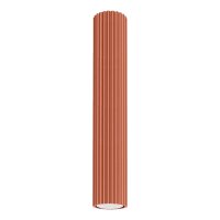 Deckenlampe schmal &Oslash; 6,5 cm H: 40 cm Rot Modern Aluminium