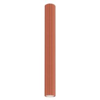 Aufbauspot schmal &Oslash; 6,5 cm H: 60 cm GU10 Rot Modern Aluminium