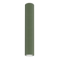 Deckenspot Aufputz GU10 &Oslash; 6,5 cm H: 40 cm schmal Gr&uuml;n