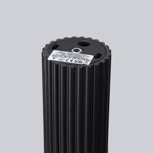 Spot Lampe Decke Schwarz Ø 6,5 cm H: 30 cm GU10 Aufputz
