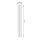 Deckenspot Weiß Ø 6,5 cm 60 cm hoch GU10 Aufputz Aluminium