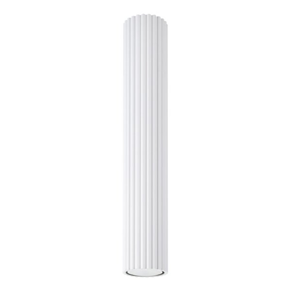 Spot Lampe Decke Weiß GU10 Ø 6,5 cm H: 40 cm Aluminium