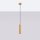 Pendelleuchte GU10 B: 8 cm H: max. 118 cm Aluminium in Gold