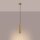 Pendelleuchte GU10 B: 8 cm H: max. 118 cm Aluminium in Gold
