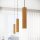 Pendelleuchte GU10 B: 8 cm H: max. 118 cm Aluminium in Gold