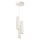 Lampe à suspendre moderne en crème à 3 flammes GU10 étroite Ø 19,5 cm