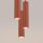 Pendelleuchte 3-flammig GU10 Rot aus Aluminium B: 19,5 cm