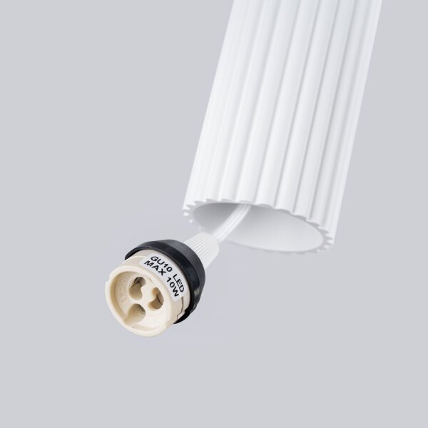 Hängeleuchte 3-flammig GU10 Modern B: 19,5 cm Weiß BERTA