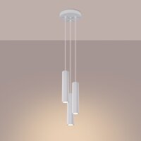 Lampe à suspendre 3 flammes GU10 Moderne L : 19,5...