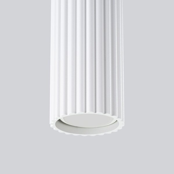 Weiße Hängeleuchte Modern aus Aluminium B: 30 cm 2x GU10 BERTA