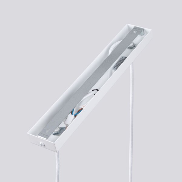 Weiße Hängeleuchte Modern aus Aluminium B: 30 cm 2x GU10 BERTA