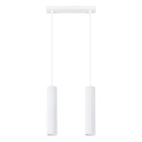 Wei&szlig;e H&auml;ngeleuchte Modern aus Aluminium B: 30...