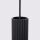 Pendelleuchte 3-flammig GU10 B: 45 cm Schwarz Modern BERTA