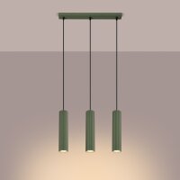 Lampe à suspendre en métal à 3...