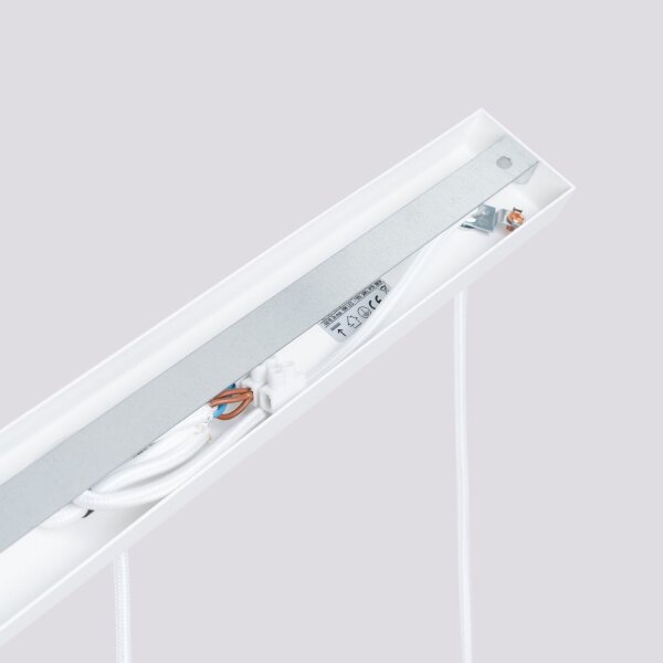 Hängeleuchte 3-flammig GU10 B: 45 cm schmal Weiß Modern