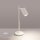 Lampe de bureau GU10 hauteur 43 cm en Crème Moderne Aluminium