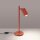 Lampe de lecture GU10 hauteur 43 cm aluminium en rouge moderne orientable