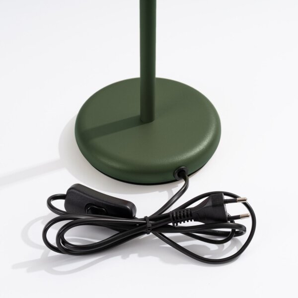 Lampe de bureau Moderne 43 cm de haut Vert GU10 orientable BERTA