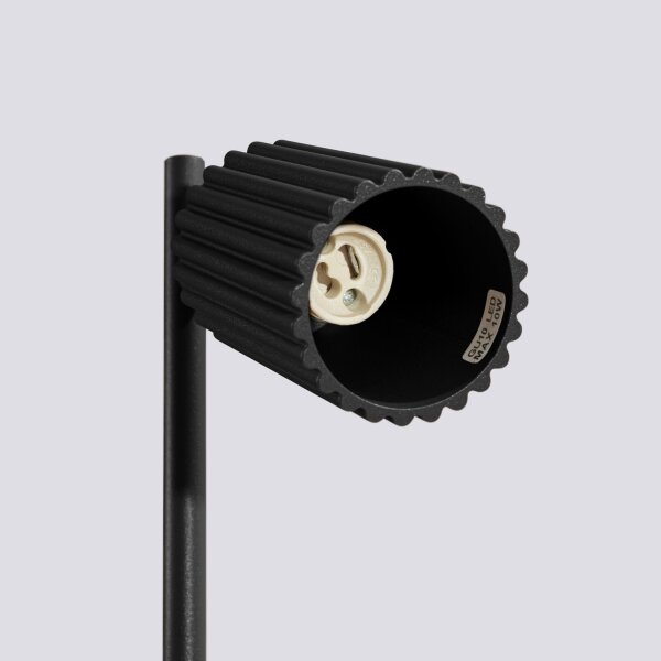 Lampe de bureau Noir H : 43 cm orientable Aluminium GU10