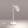 Lampe de bureau Blanc Métal H : 43 cm orientable GU10