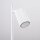 Lampe de bureau Blanc Métal H : 43 cm orientable GU10