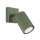 Applique murale petite L : 8 cm Vert orientable Aluminium GU10