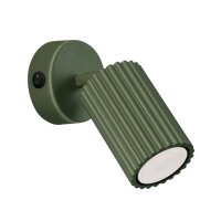 Wandspot Modern GU10 B: 8 cm klein schwenkbar Gr&uuml;n...