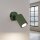 Wandspot Modern GU10 B: 8 cm klein schwenkbar Grün Aluminium