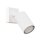 Kleine Wandlampe Weiß GU10 B:8 cm Alu schwenkbar