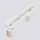 Deckenstrahler Creme flexibel GU10 2 flammig L:30 cm