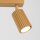 Deckenstrahler Gold flexibel GU10 2 flammig L:30 cm
