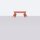 Plafonnier orientable L : 30 cm petit 2-flamme GU10 rouge