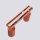 Plafonnier orientable L : 30 cm petit 2-flamme GU10 rouge