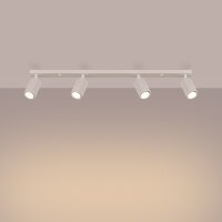 Spot de plafond moderne à 4 flammes GU10 L : 81 cm...