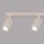 Spot de plafond moderne à 4 flammes GU10 L : 81 cm en crème