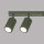 Lampe de plafonnier Moderne 117 cm de long GU10 6-flamme orientable Vert