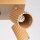 Deckenspot Aluminium GU10 Gold B:25 cm verstellbar