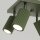 Deckenspot Aluminium GU10 Grün B:25 cm verstellbar